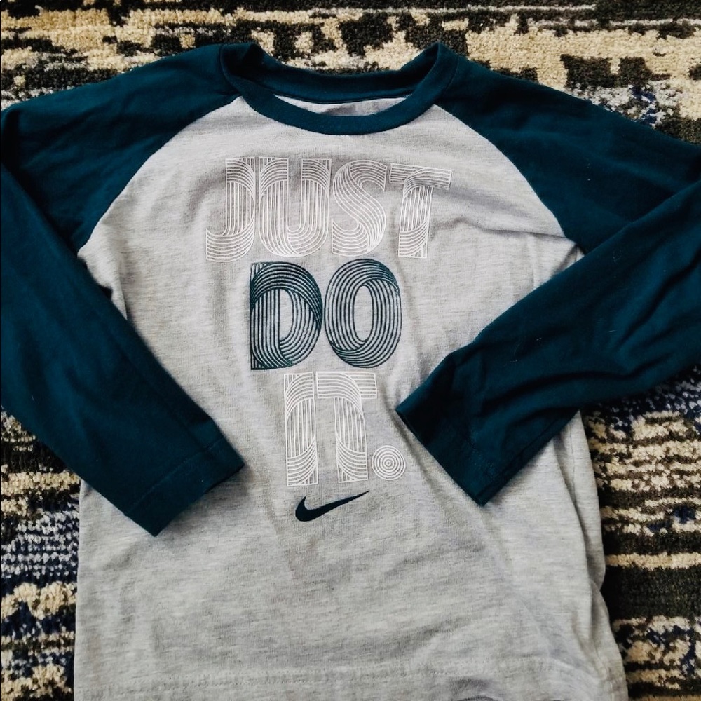 Boys Long Sleeve 'Just Do It' Shirt